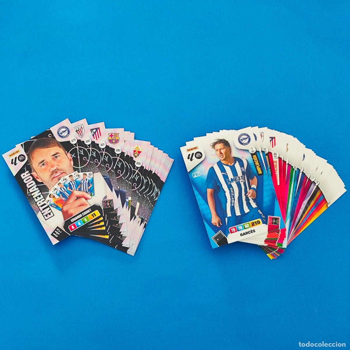 Football Stickers: Adrenalyn 2025 2026 / 25 26 20 entrenadores entrenador m&aacute;s 48 cartas ampliaci&oacute;n nuevos fichaje