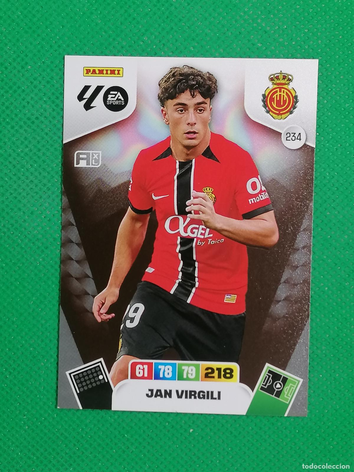 Cartes &agrave; collectionner de Football: 234 JAN VIRGILI MALLORCA ⚽ LIGA ADRENALYN XL 2025 2026 25 26 ⚽