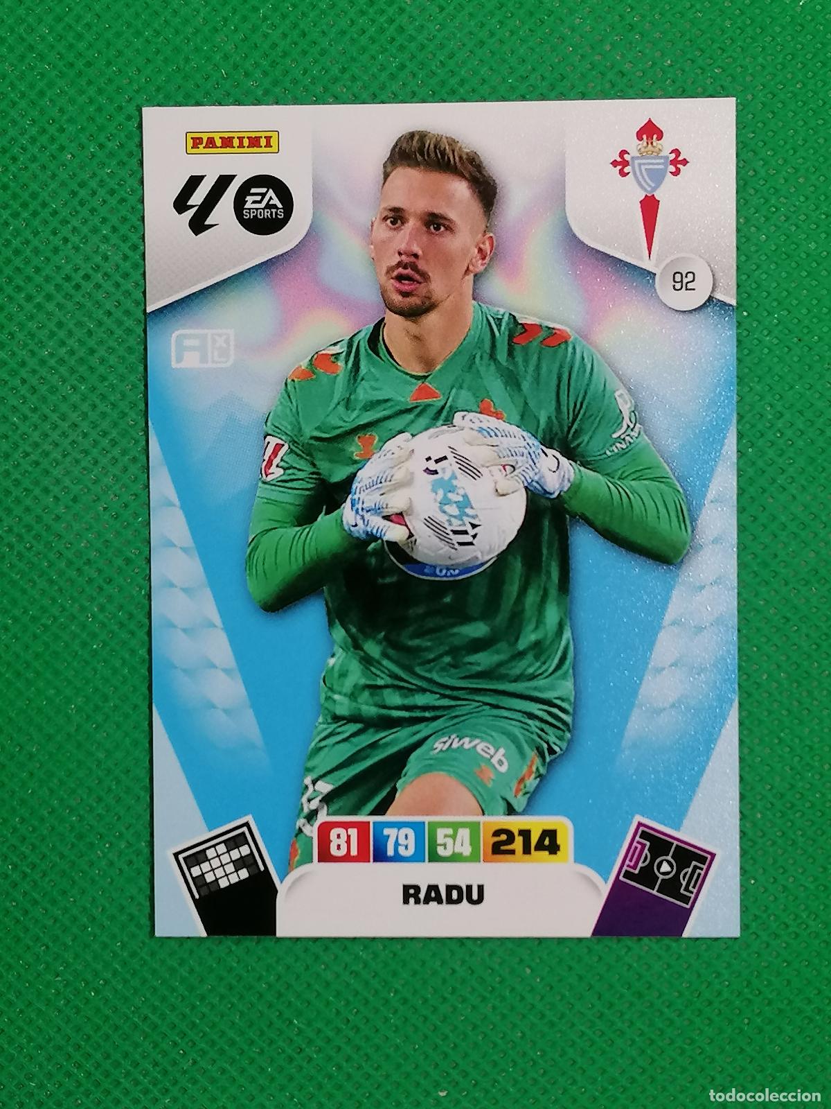 Cromos de F&uacute;tbol: 92 RADU CELTA ⚽ LIGA ADRENALYN XL 2025 2026 25 26 ⚽