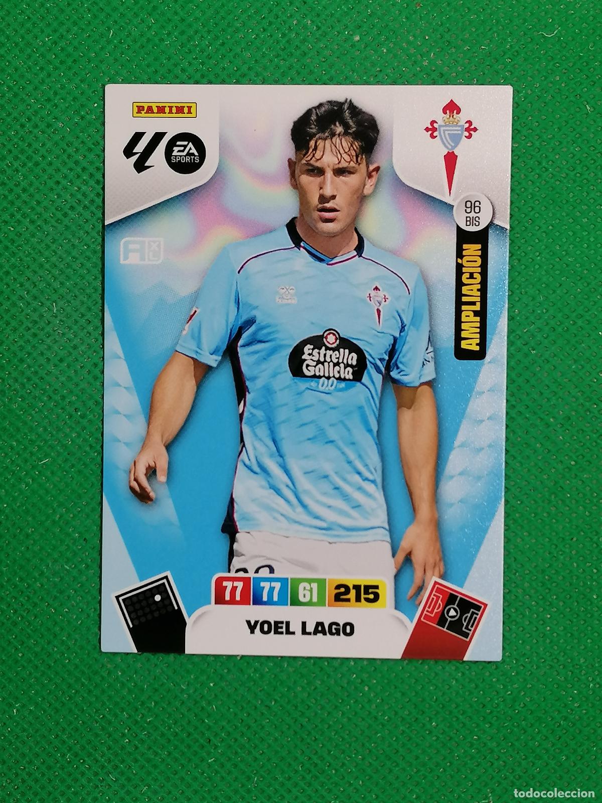 Cromos de F&uacute;tbol: 96 BIS 96BIS YOEL LAGO CELTA AMPLIACION ⚽ LIGA ADRENALYN XL 2025 2026 25 26 ⚽