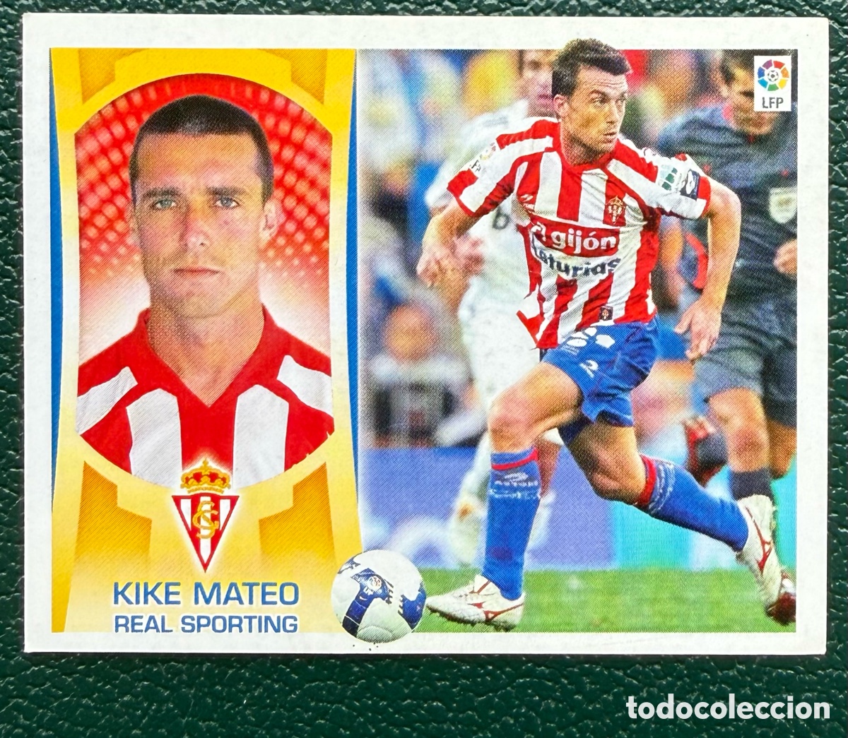 Figurine di Calcio: 14A KIKE MATEO SPORTING DE GIJON CROMOS EDICIONES ESTE 2009 2010 09 10