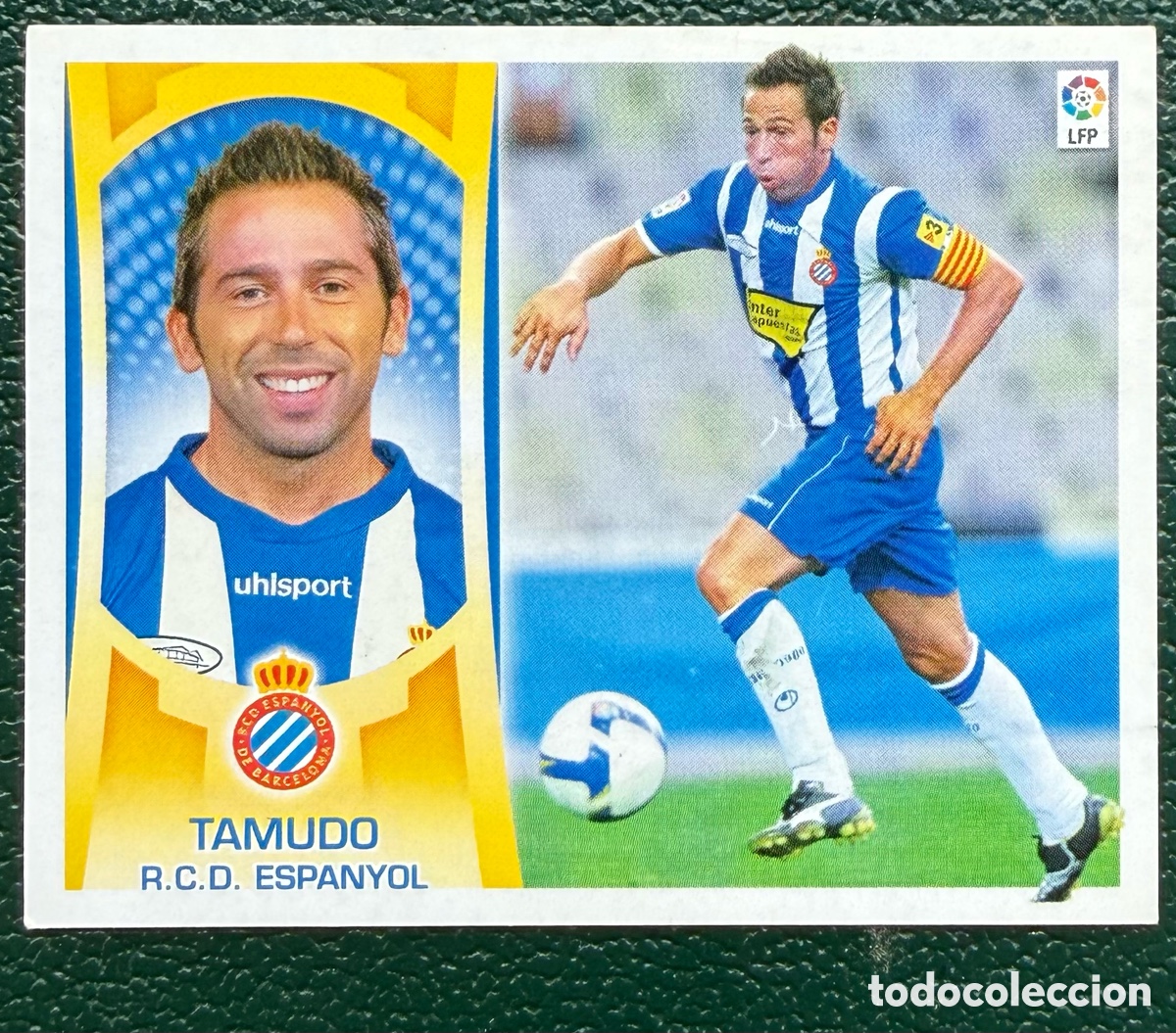 Fu&szlig;ball-Sticker: 14A TAMUDO RCD ESPANYOL CROMOS ALBUM EDICIONES ESTE 2009 2010 09 10