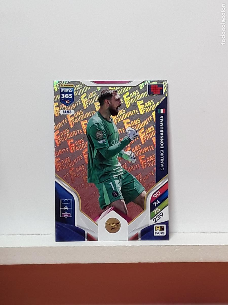 Cromos de F&uacute;tbol: FIFA 365 ADRENALYN 2025 2026 25 26 ALBUM PANINI LIGA N FAN3 FAN 3 PARIS SAINT-GERMAIN DONNARUMMA