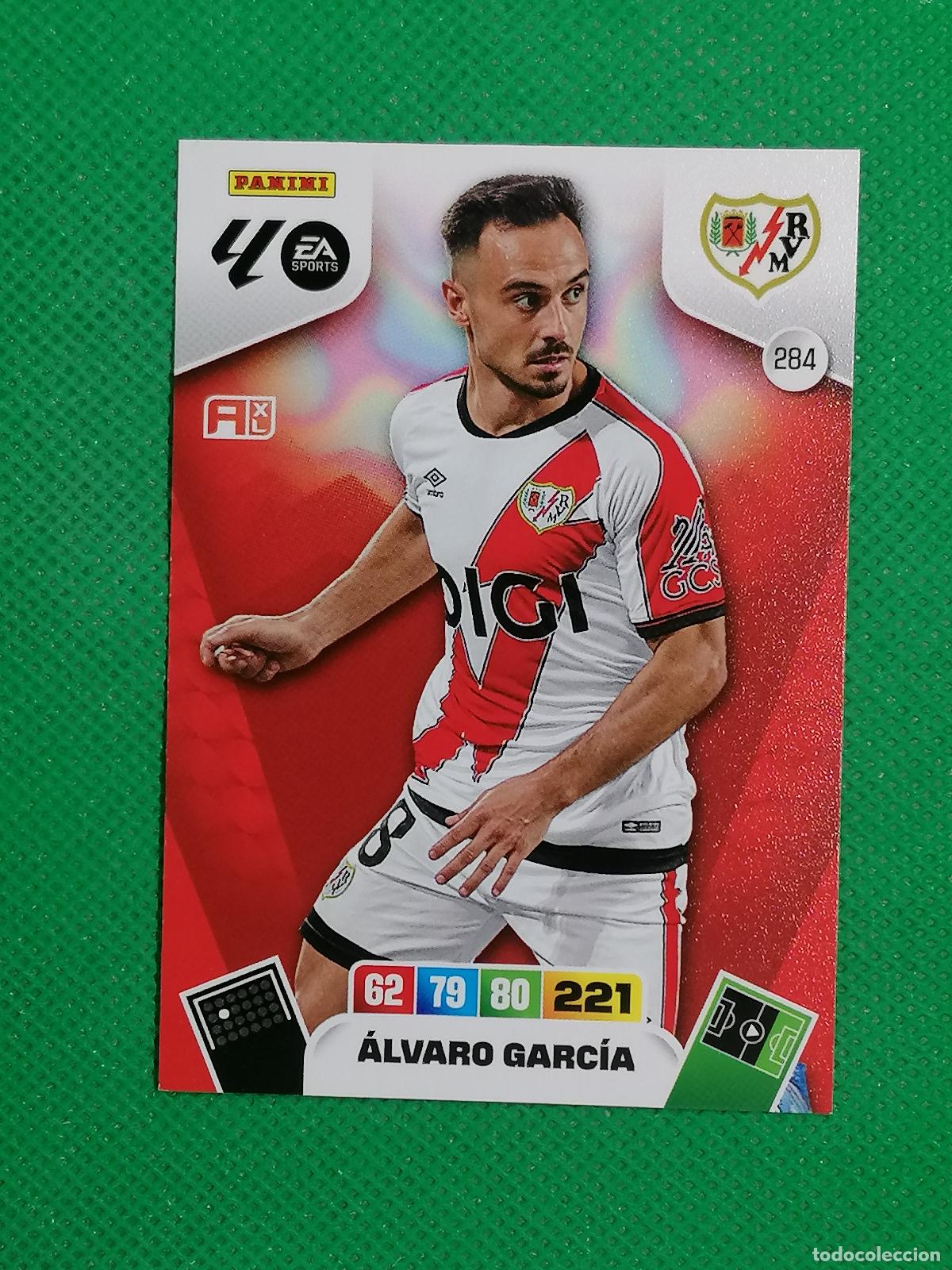 Cromos de F&uacute;tbol: 284 ALVARO GARCIA RAYO VALLECANO ⚽ LIGA ADRENALYN XL 2025 2026 25 26 ⚽
