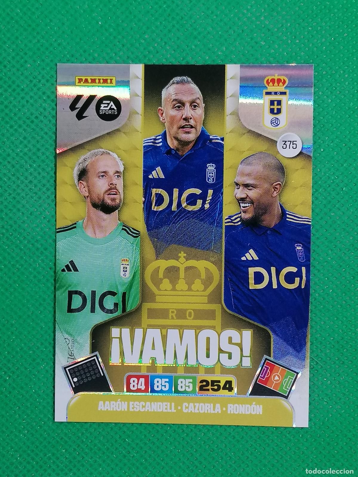 Cromos de F&uacute;tbol: 375 ESCANDELL CAZORLA RONDON OVIEDO VAMOS ⚽ LIGA ADRENALYN XL 2025 2026 25 26 ⚽