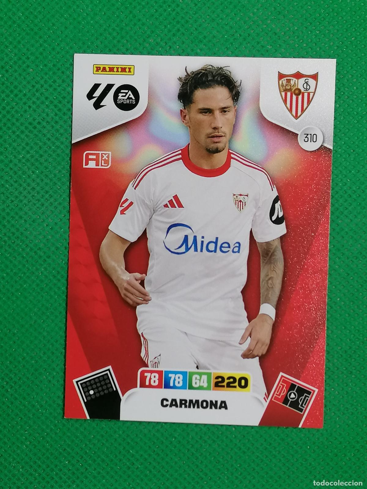 Cromos de F&uacute;tbol: 310 CARMONA SEVILLA ⚽ LIGA ADRENALYN XL 2025 2026 25 26 ⚽