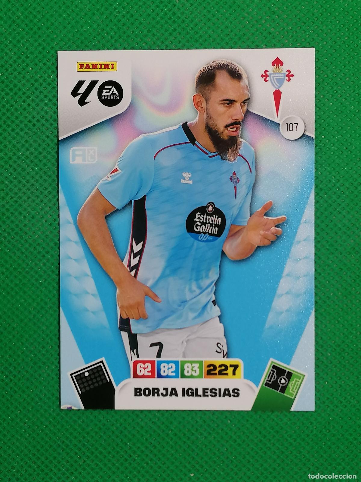 Cromos de F&uacute;tbol: 107 BORJA IGLESIAS CELTA ⚽ LIGA ADRENALYN XL 2025 2026 25 26 ⚽