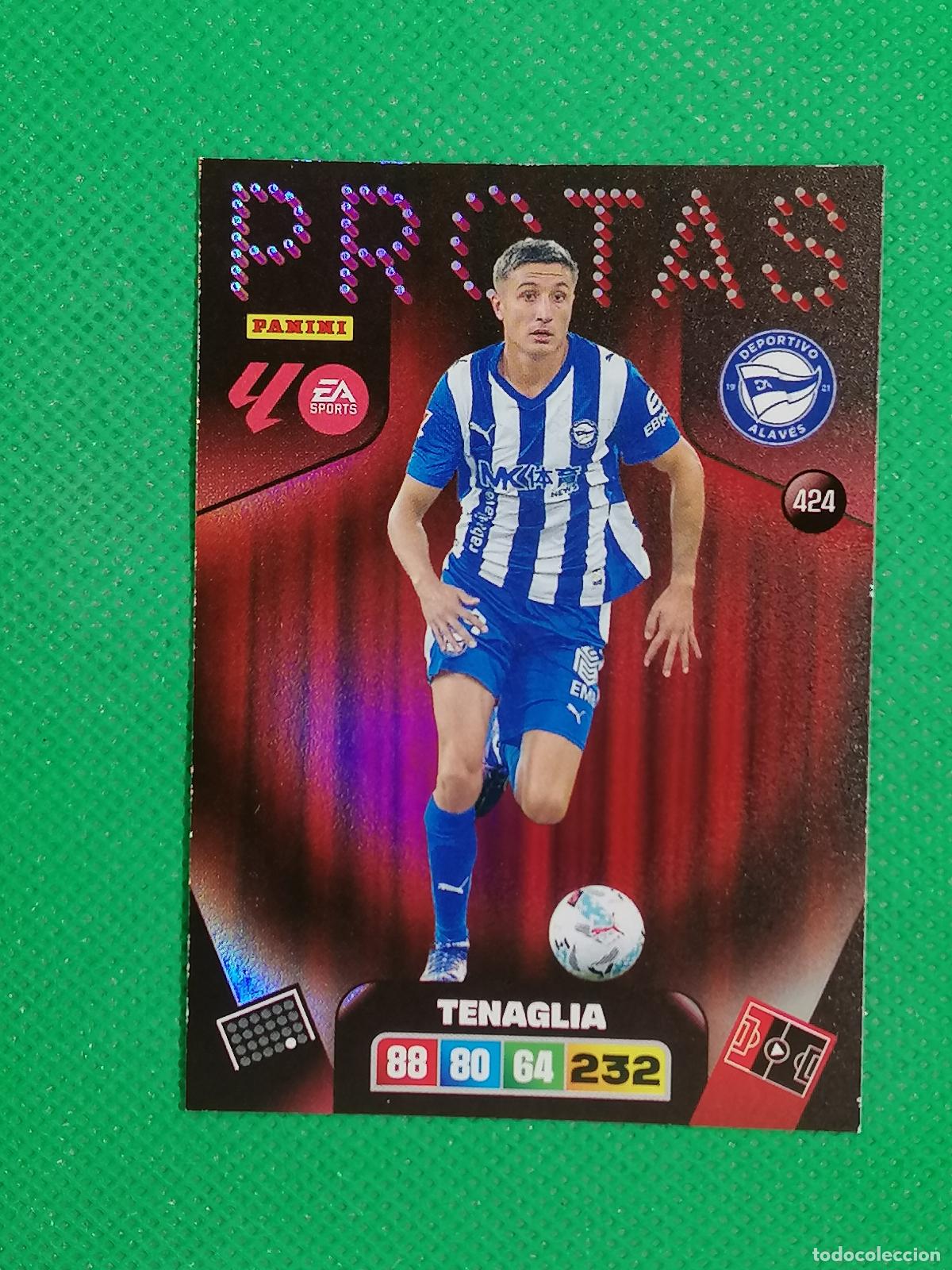 Fu&szlig;ball-Sticker: 424 TENAGLIA ALAVES PROTAS ⚽ LIGA ADRENALYN XL 2025 2026 25 26 ⚽