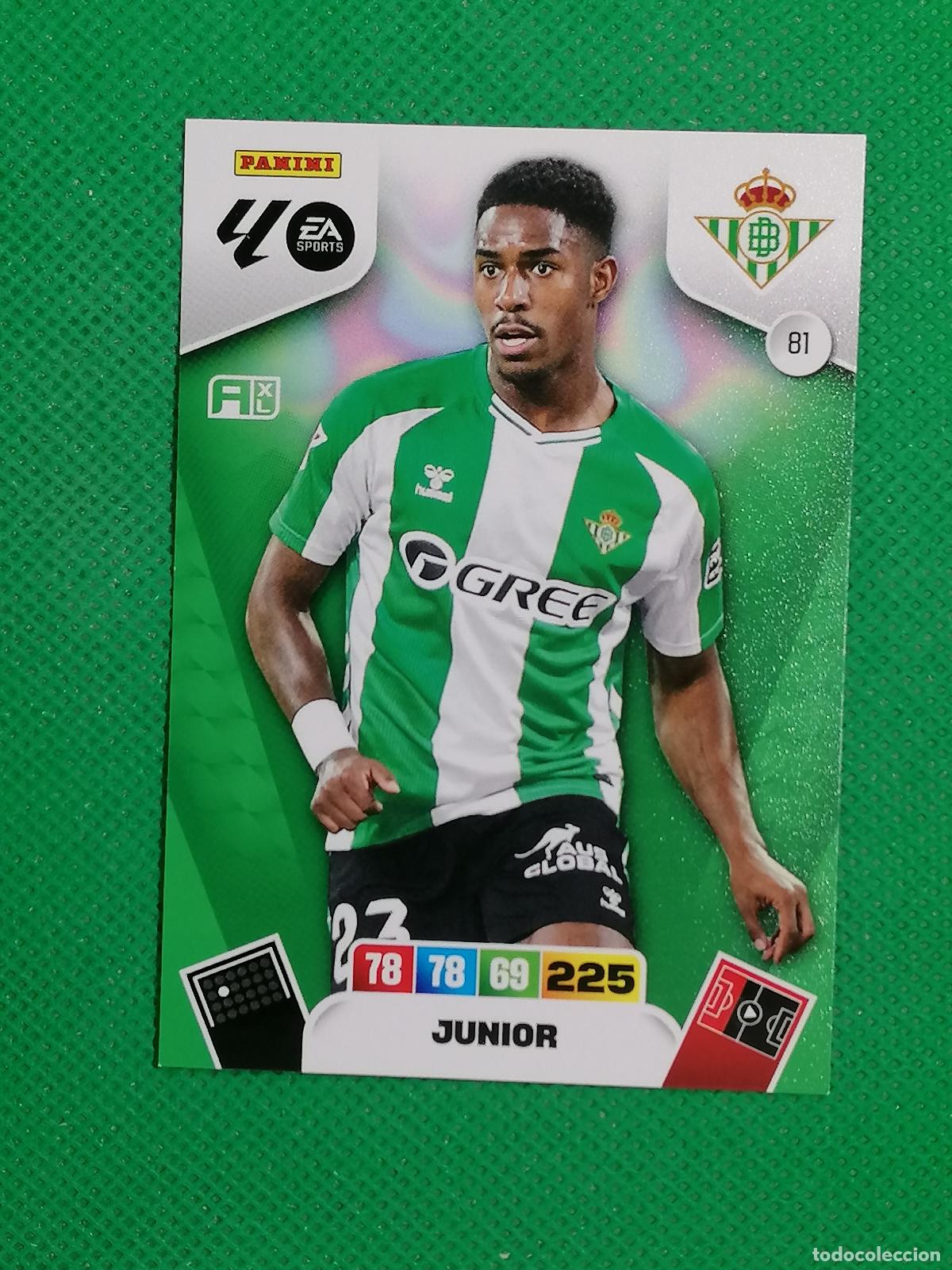 Cromos de F&uacute;tbol: 81 JUNIOR BETIS ⚽ LIGA ADRENALYN XL 2025 2026 25 26 ⚽