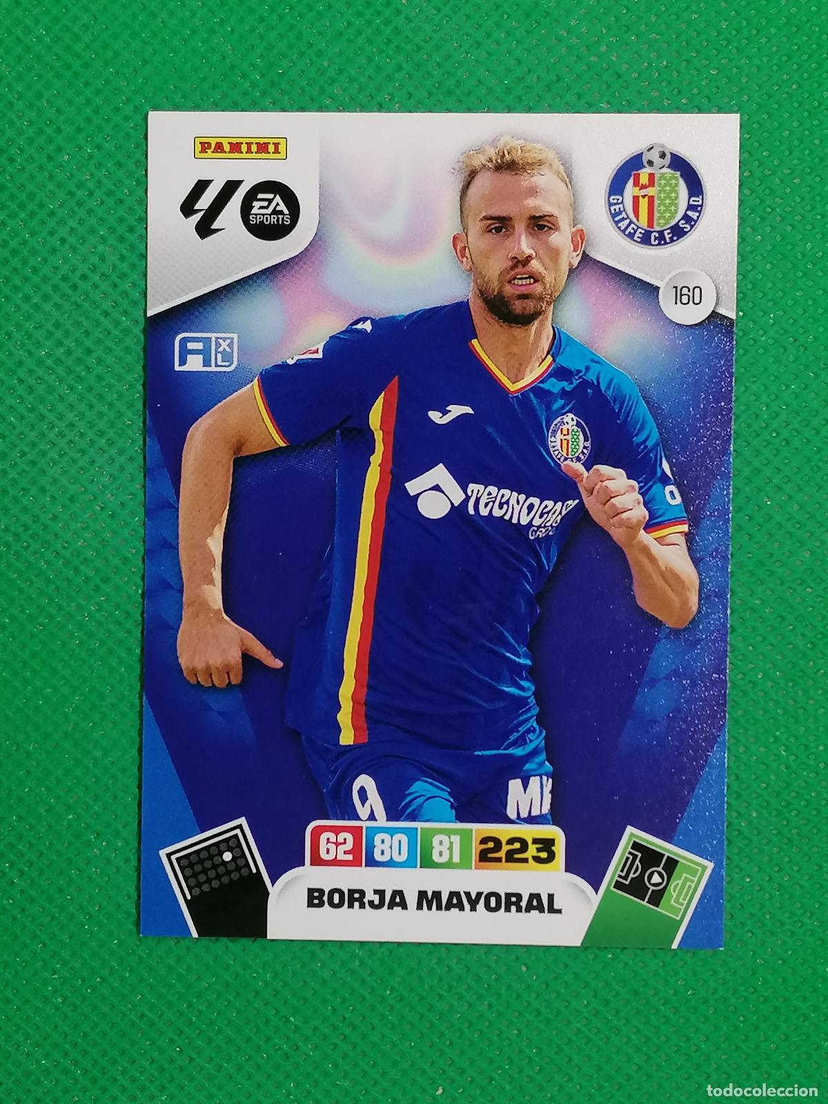 Cromos de F&uacute;tbol: 160 BORJA MAYORAL GETAFE ⚽ LIGA ADRENALYN XL 2025 2026 25 26 ⚽