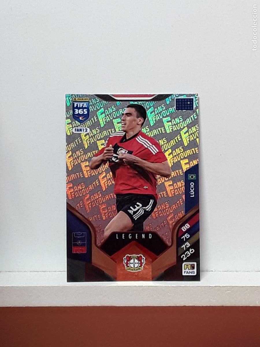 Cromos de F&uacute;tbol: FIFA 365 ADRENALYN 2025 2026 25 26 ALBUM PANINI LIGA N FAN12 FAN 12 BAYER LEVERKUSEN LUCIO
