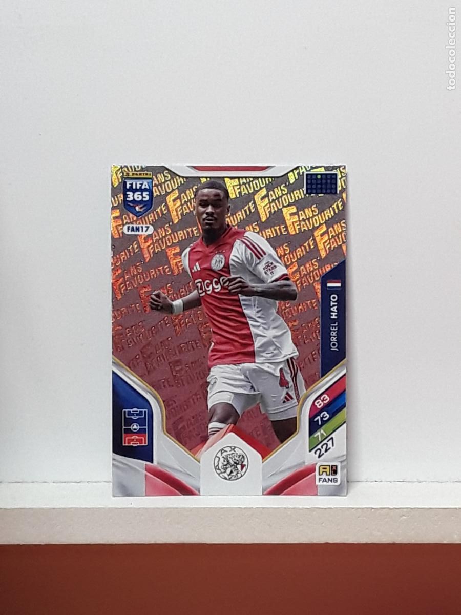 Football Stickers: FIFA 365 ADRENALYN 2025 2026 25 26 ALBUM PANINI LIGA N FAN17 FAN 17 AJAX JORREL HATO