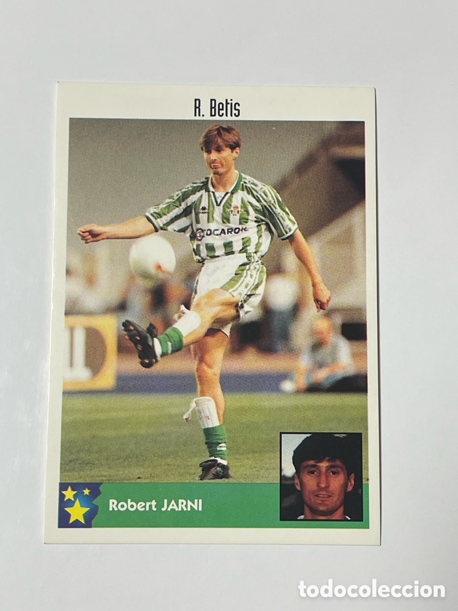 Football Stickers: Robert Jarni Betis Panini Los mejores equipos de Europa 1997/98 #65