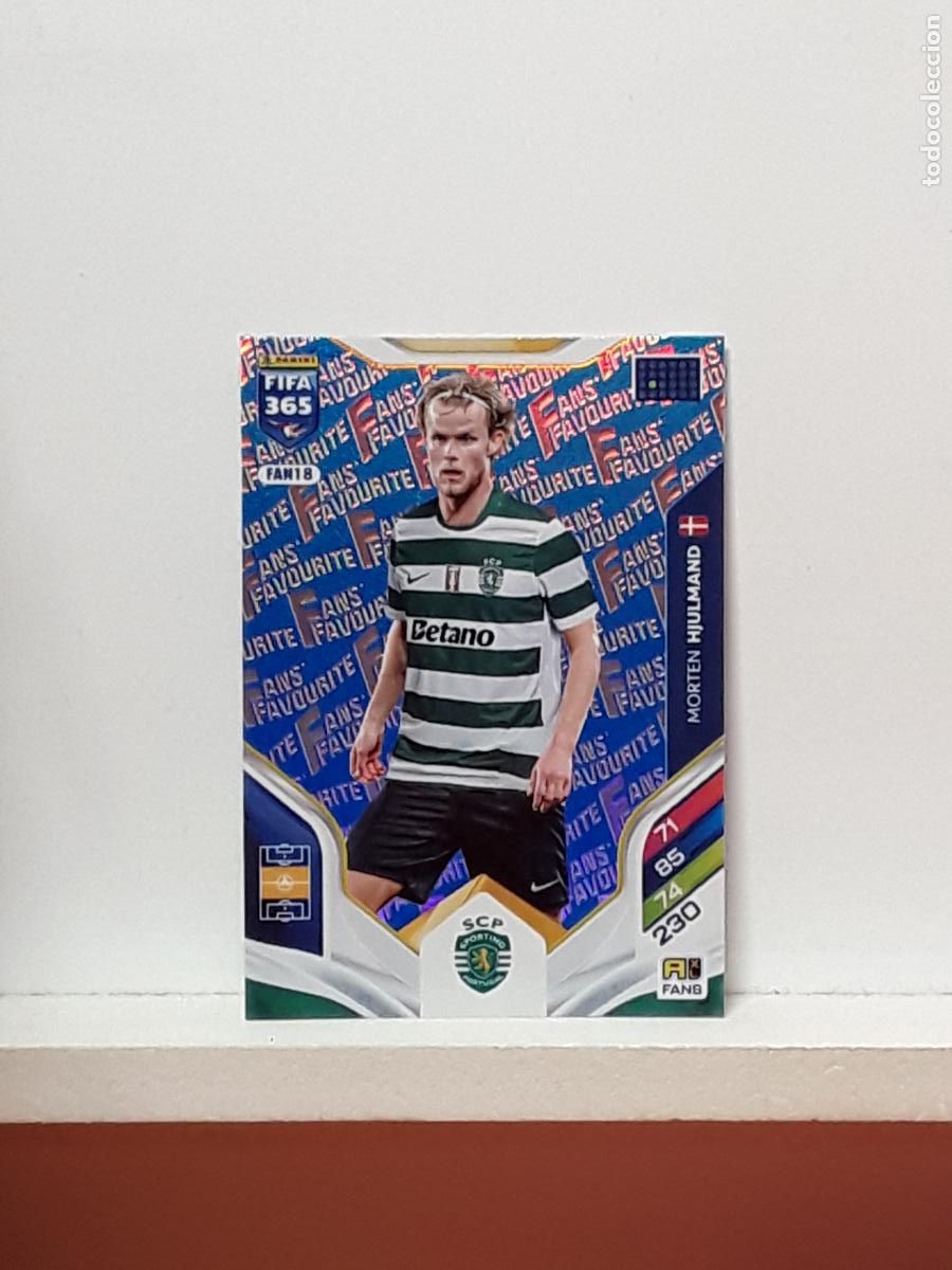 Football Stickers: FIFA 365 ADRENALYN 2025 2026 25 26 ALBUM PANINI LIGA N FAN18 FAN 18 SPORTING PORTUGAL AZUL HJULMAND