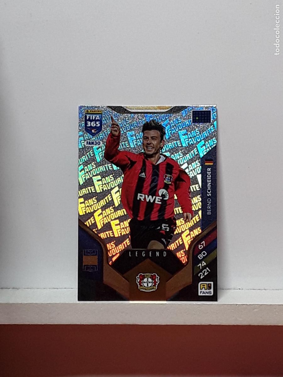 Cromos de F&uacute;tbol: FIFA 365 ADRENALYN 2025 2026 25 26 ALBUM PANINI LIGA N FAN30 FAN 30 BAYER LEVERKUSEN SCHNEIDER