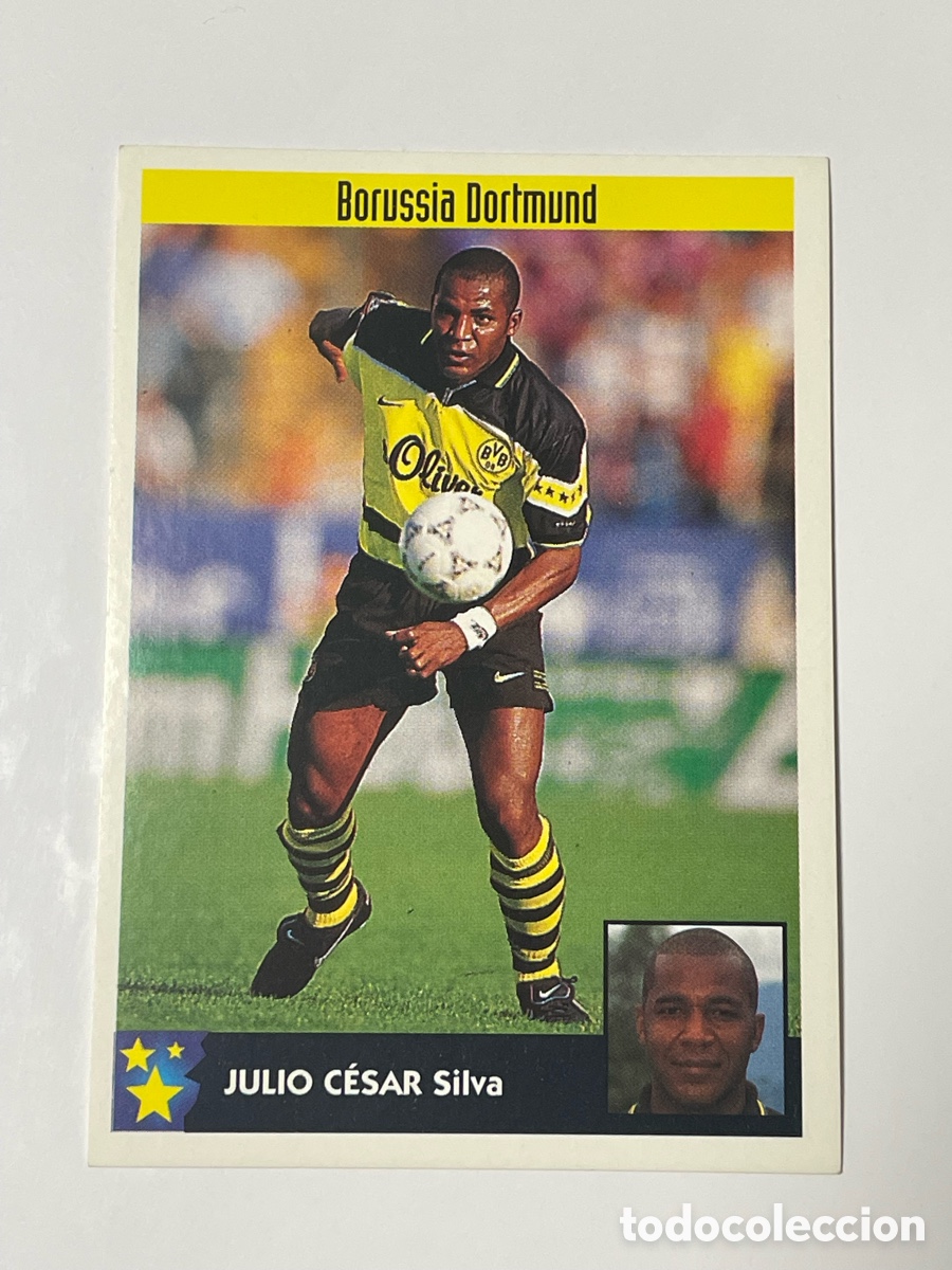 Cromos de F&uacute;tbol: Julio C&eacute;sar Borussia Dortmund Panini Los mejores equipos de Europa 1997/98 #77