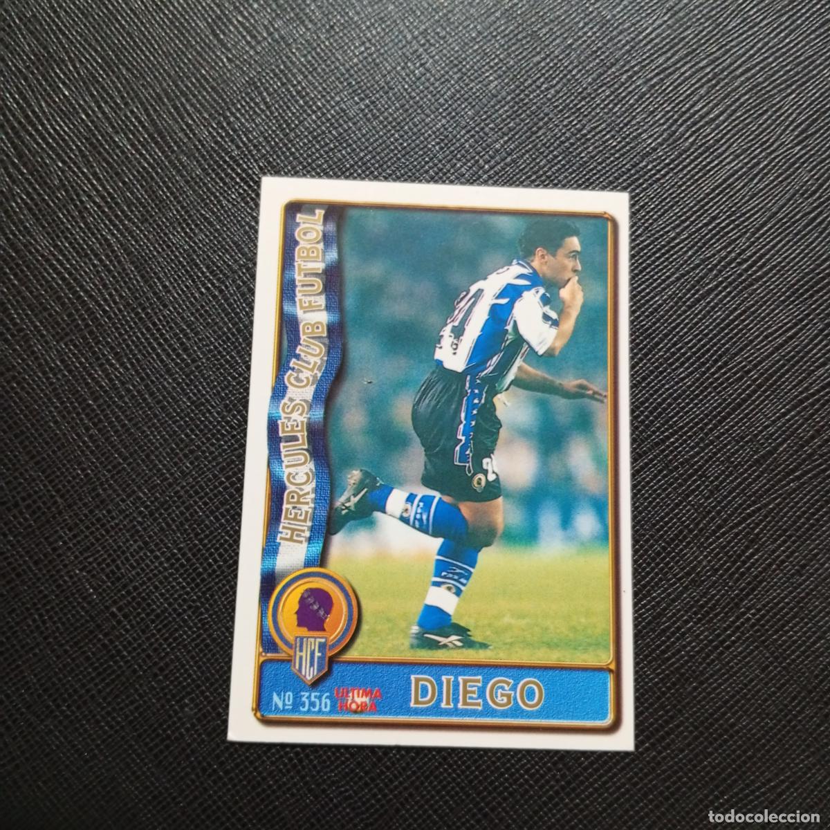 Cromos de F&uacute;tbol: 356 DIEGO HERCULES MUNDICROMO 1996 1997 CROMO FUTBOL 96 97 - A206 PG54 ULTIMA HORA