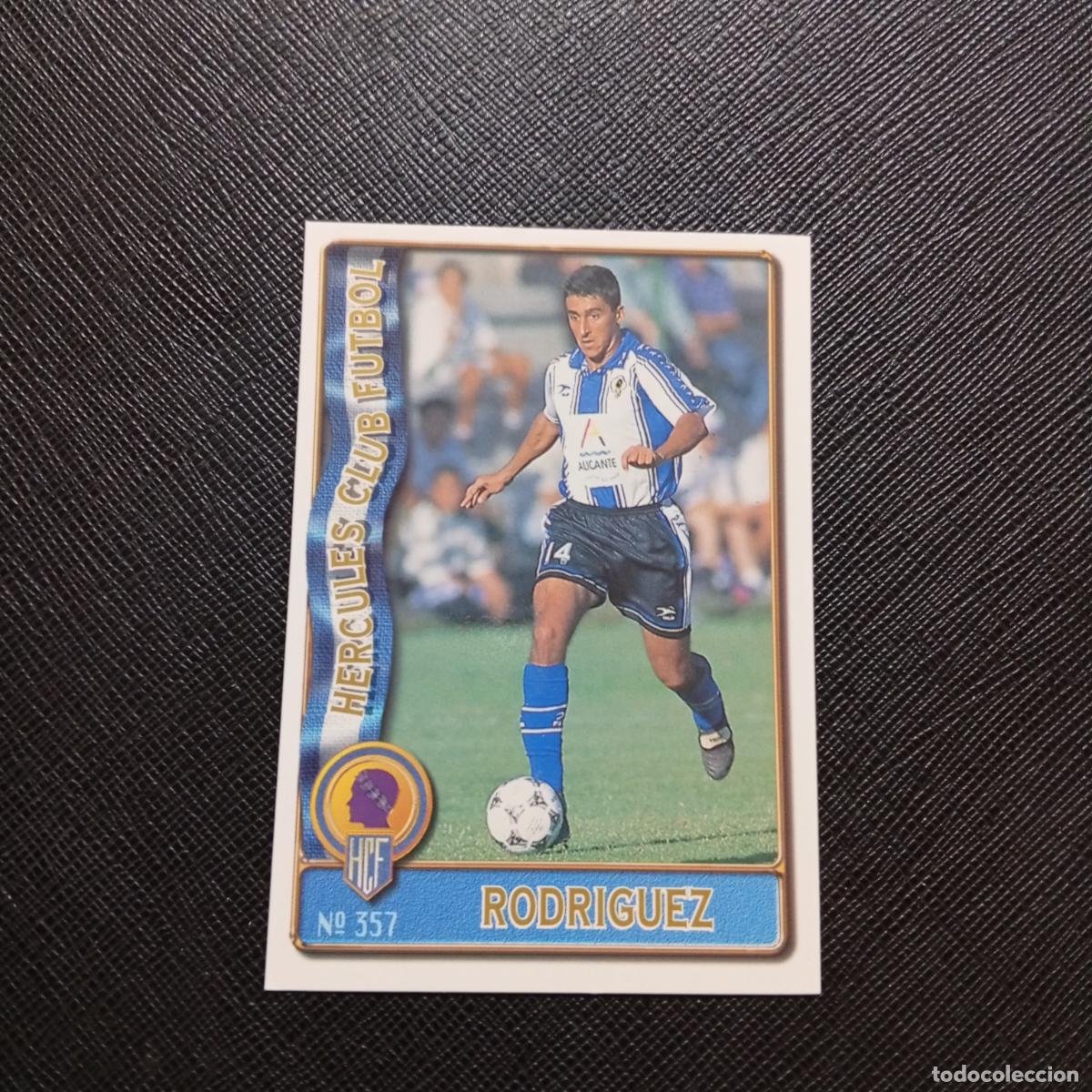 Cromos de F&uacute;tbol: 357 RODRIGUEZ HERCULES MUNDICROMO 1996 1997 CROMO FUTBOL 96 97 - A206 PG54