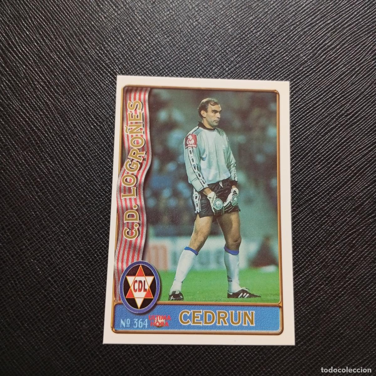 Cromos de F&uacute;tbol: 364 CEDRUN LOGRO&Ntilde;ES MUNDICROMO 1996 1997 CROMO FUTBOL 96 97 - A206 PG56 ULTIMA HORA