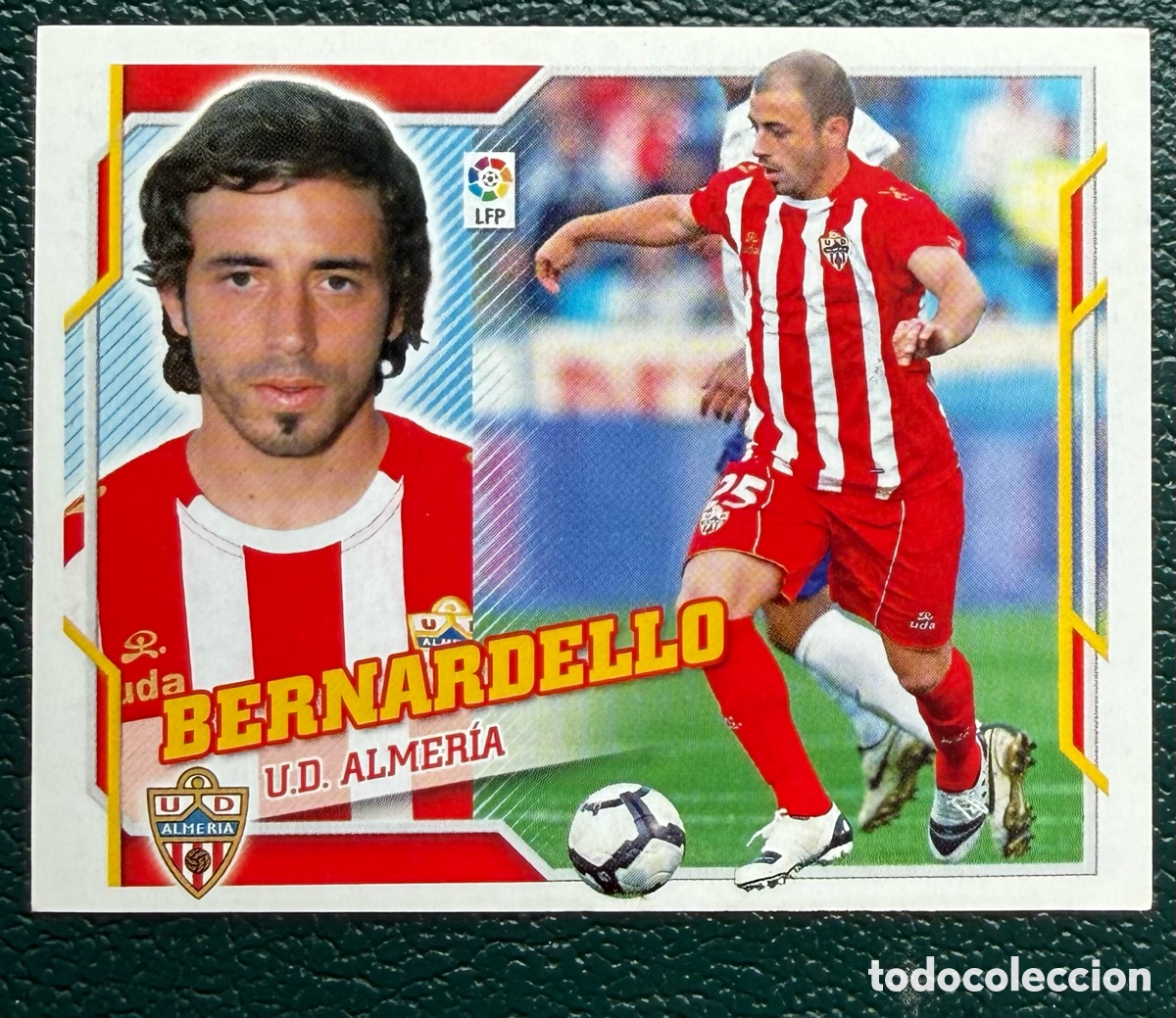Fu&szlig;ball-Sticker: 8 BERNARDELLO UD ALMERIA CROMOS ALBUM EDICIONES ESTE 2010 2011 10 11
