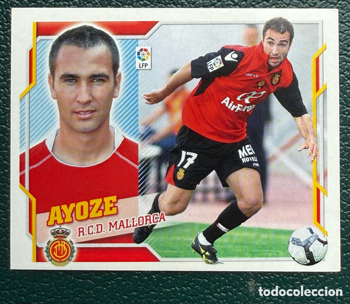 Fu&szlig;ball-Sticker: 7A AYOZE RCD MALLORCA CROMOS ALBUM EDICIONES ESTE 2010 2011 10 11