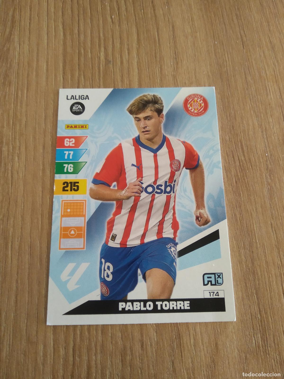 Cromos de F&uacute;tbol: 174 PABLO TORRE GIRONA CROMO FUTBOL PANINI LIGA 23-24 ADRENALYN 2023-2024