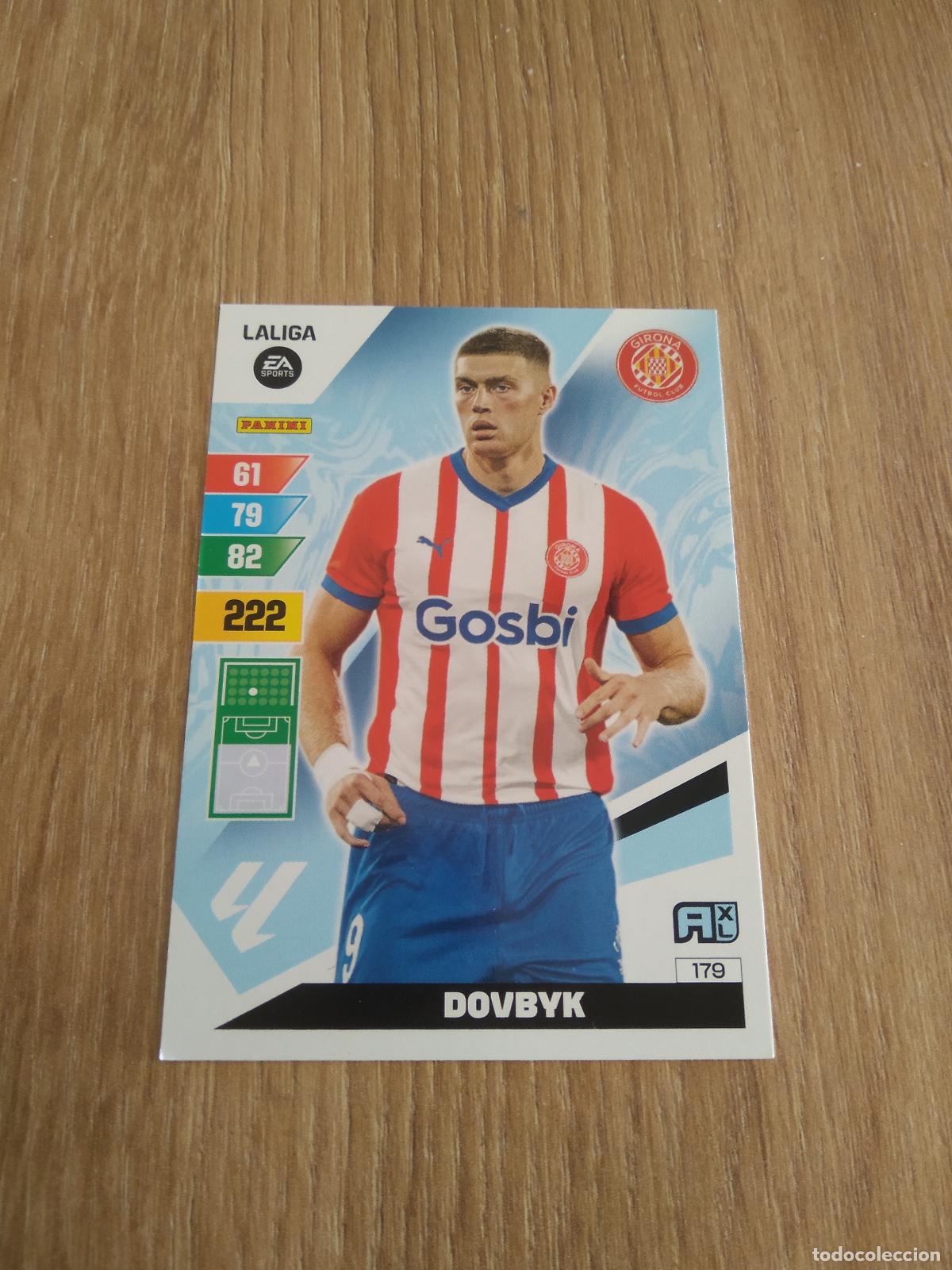 Cromos de F&uacute;tbol: 179 DOVBYK GIRONA CROMO FUTBOL PANINI LIGA 23-24 ADRENALYN 2023-2024