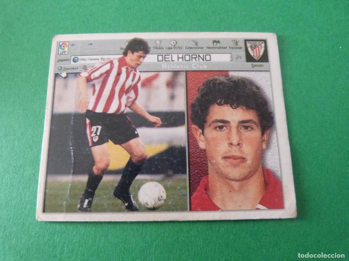Football Stickers: CROMO FUTBOL DEL HORNO ATH. BILBAO SIN PEGAR LIGA ESTE 2001-2002/01-02
