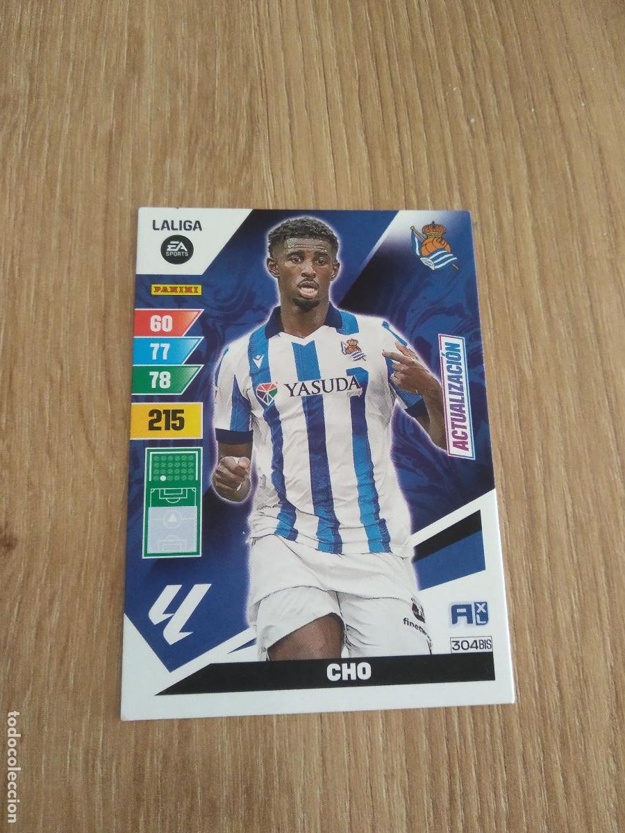 Football Stickers: 304 BIS CHO REAL SOCIEDAD CROMO FUTBOL PANINI LIGA 23-24 ADRENALYN 2023-2024