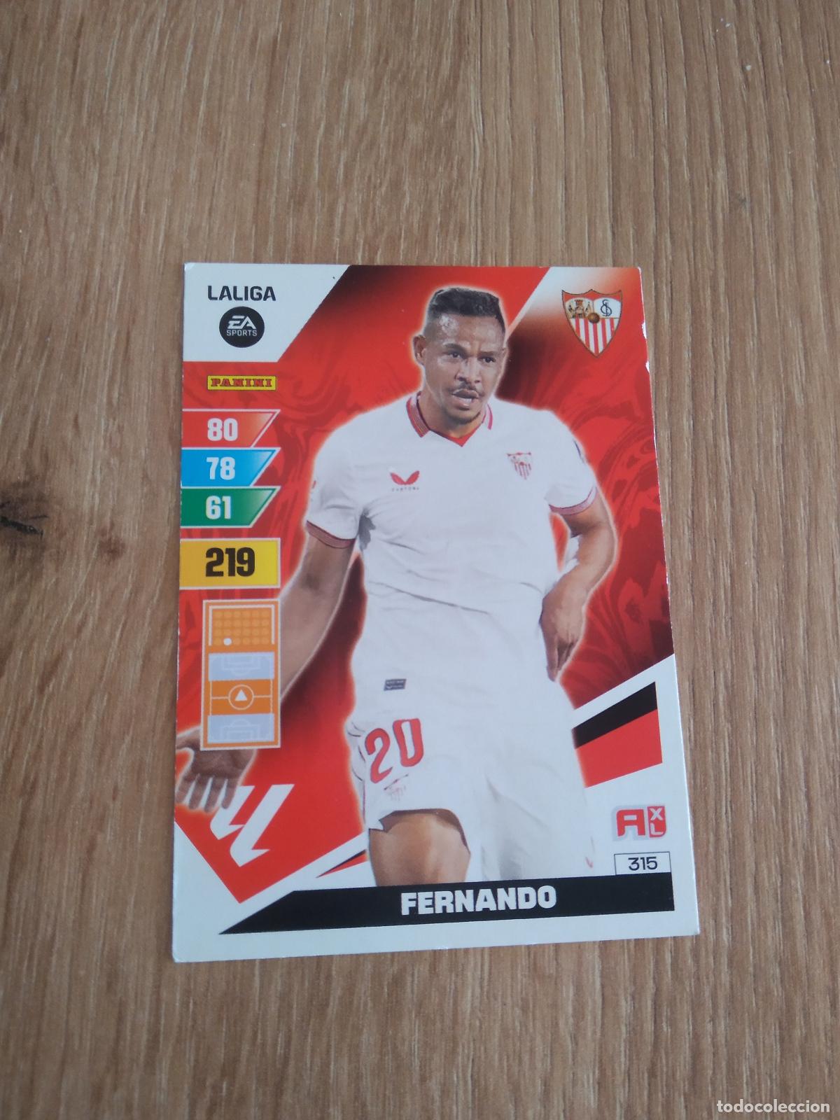 Football Stickers: 315 FERNANDO SEVILLA CROMO FUTBOL PANINI LIGA 23-24 ADRENALYN 2023-2024