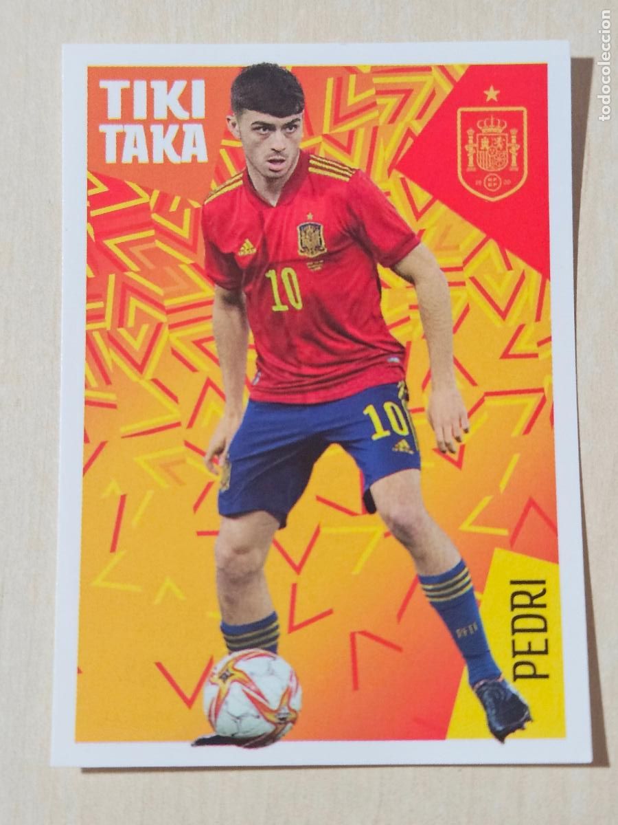 Cromos de F&uacute;tbol: CROMO N&ordm; 31 PEDRI - LOS IDOLOS DE LA ROJA - PANINI - CARREFOUR - NUEVO SIN PEGAR