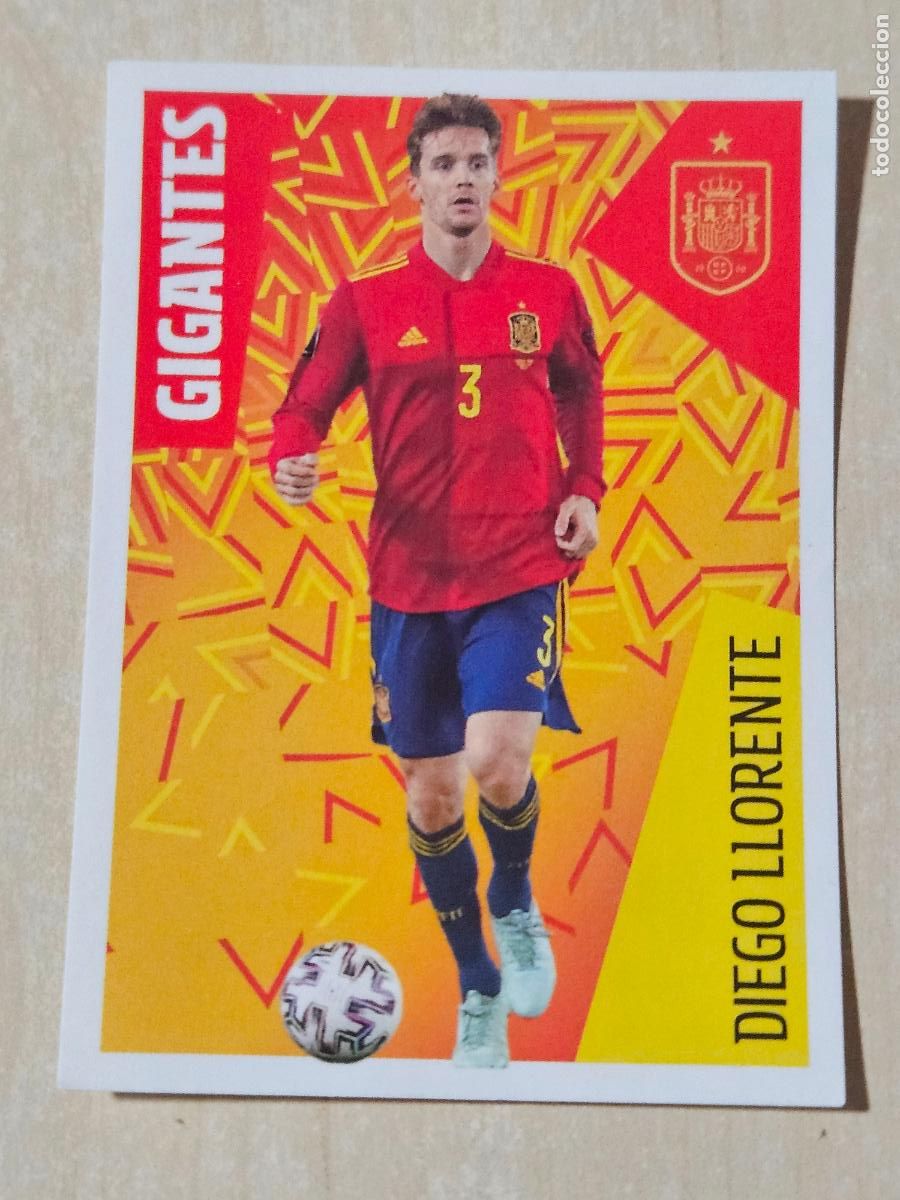 Cromos de F&uacute;tbol: CROMO N&ordm; 21 DIEGO LLORENTE - LOS IDOLOS DE LA ROJA - PANINI - CARREFOUR - NUEVO SIN PEGAR