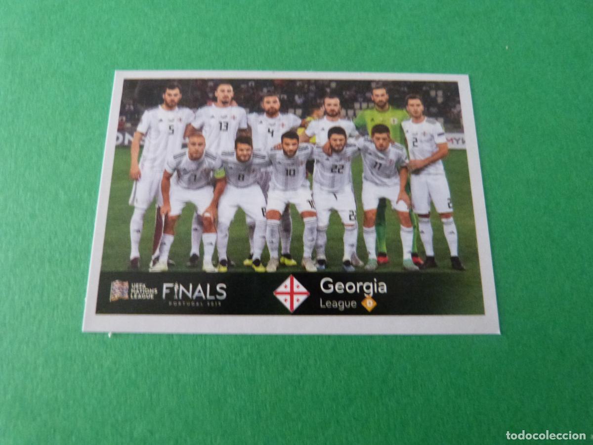 Cromos de F&uacute;tbol: CROMO FUTBOL SELECCION GEORGIA FINALS SIN PEGAR N&ordm; 473 ROAD TO EURO EUROCOPA 2020 PANINI