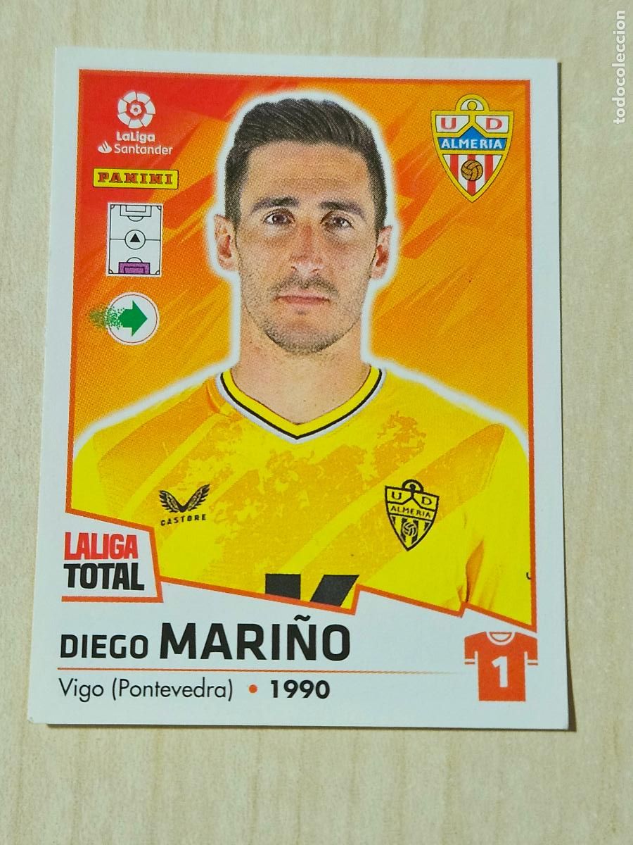 Cromos de F&uacute;tbol: CROMO N&ordm; 4 MARI&Ntilde;O - ALMERIA - LA LIGA TOTAL 2022-2023 PANINI 22-23 - SIN PEGAR