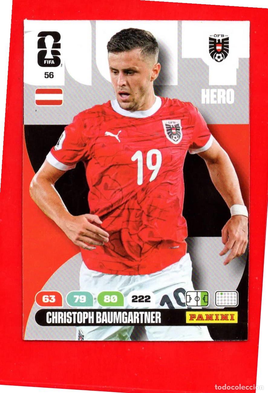 Cromos de F&uacute;tbol: 56 Christoph Baumgartner - Austria - World Cup Mundial 2026