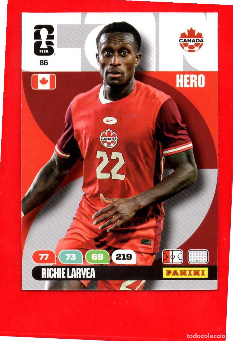 Cromos de F&uacute;tbol: 86 Richie Larvea - Canad&aacute; - World Cup Mundial 2026