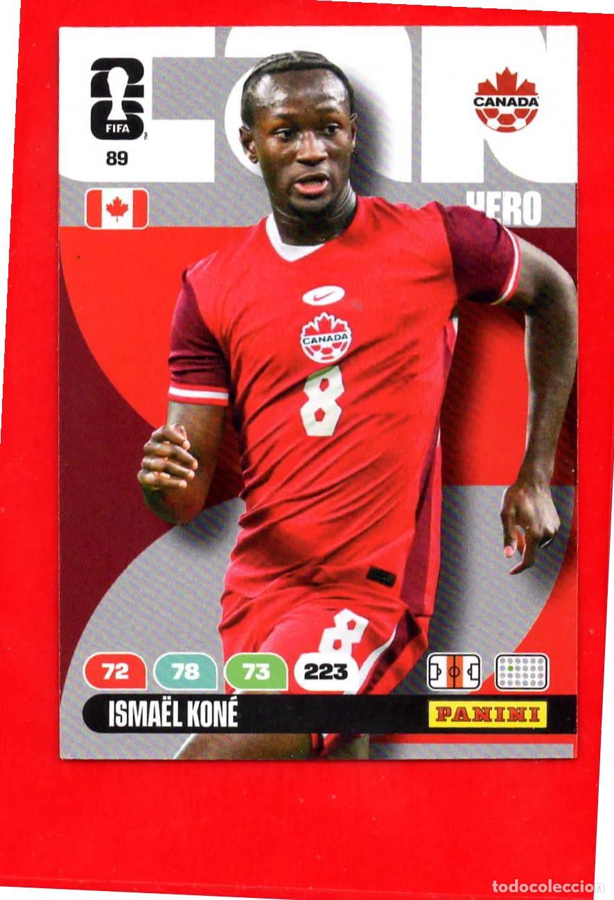 Cromos de F&uacute;tbol: 89 Ismael Kone - Canad&aacute; - World Cup Mundial 2026