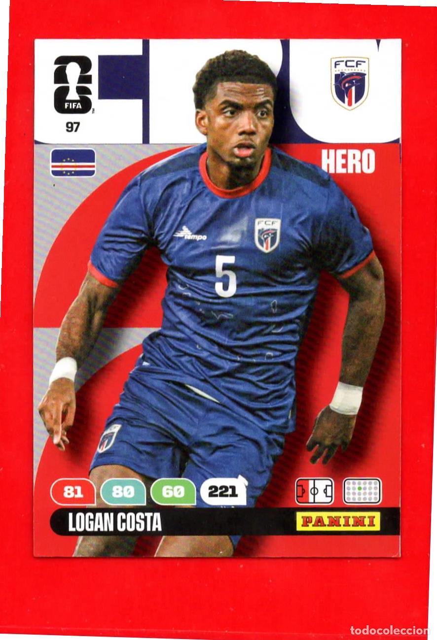 Cromos de F&uacute;tbol: 97 Logan Costa - Cabo Verde - World Cup Mundial 2026