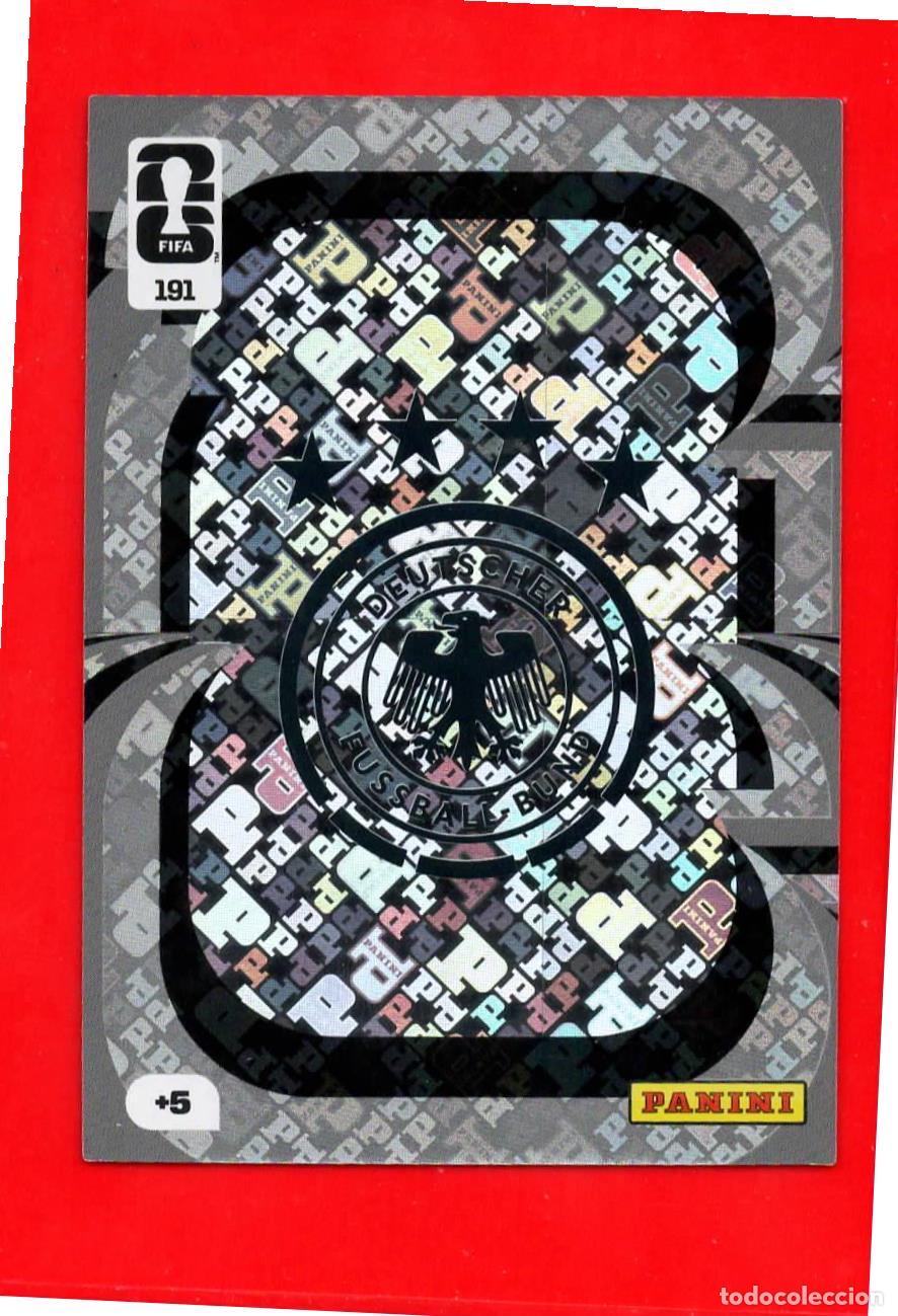 Football Stickers: 191 Escudo - Alemania - World Cup Mundial 2026