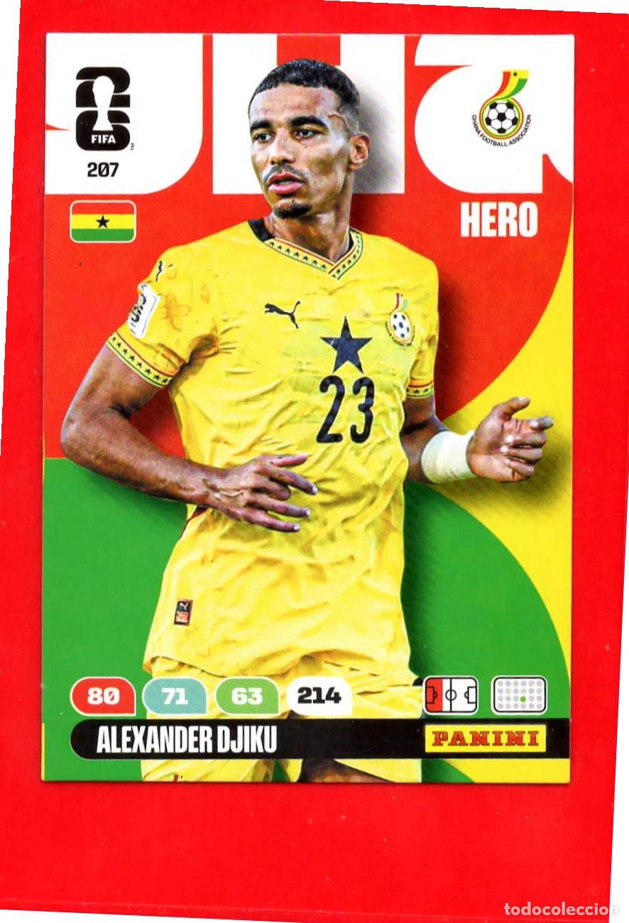 Football Stickers: 207 Alexander Djiku - Ghana - World Cup Mundial 2026