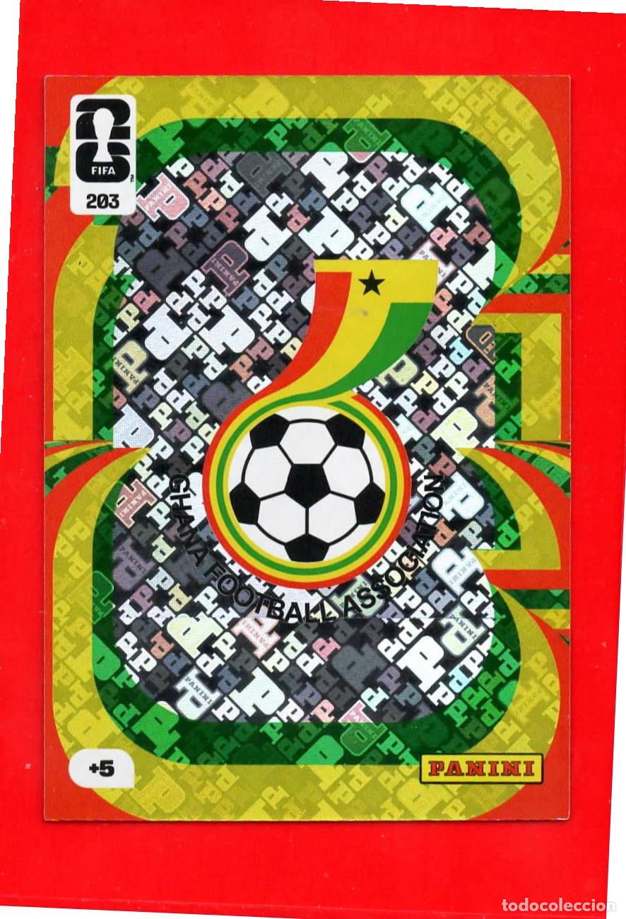 Football Stickers: 203 Escudo - Ghana - World Cup Mundial 2026