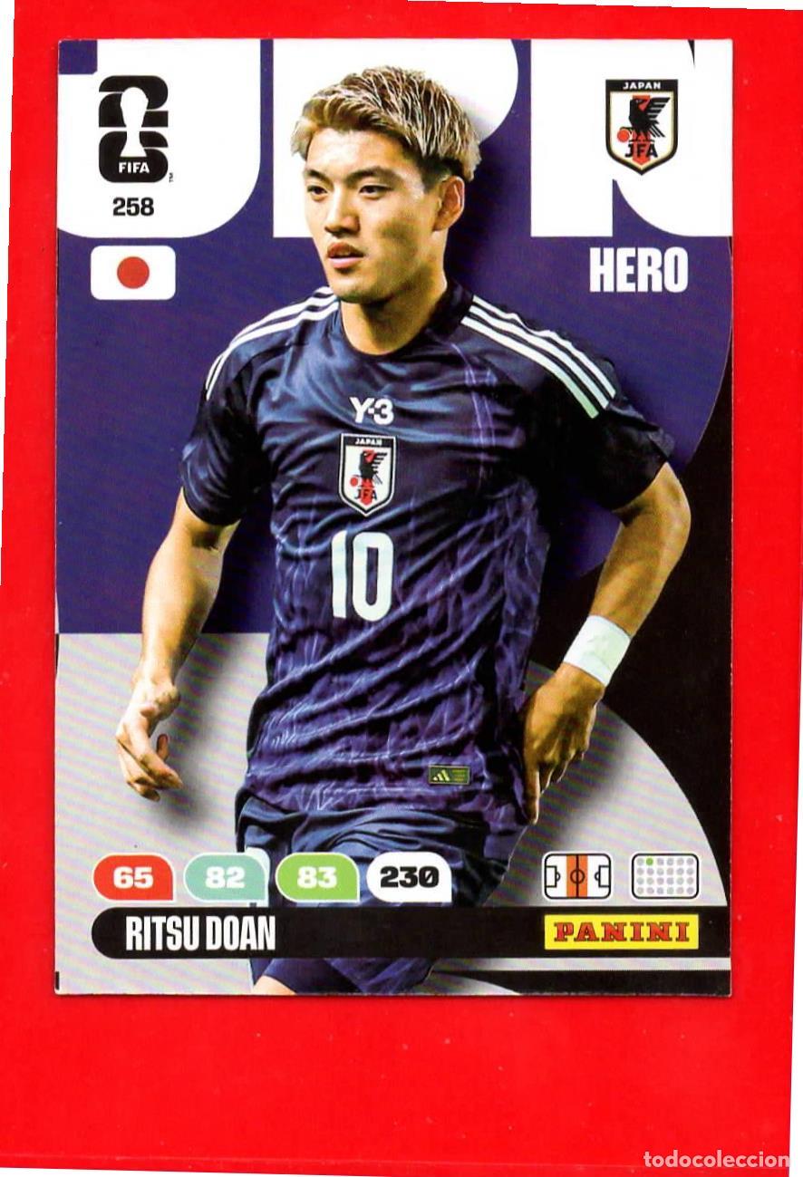 Fu&szlig;ball-Sticker: 258 Ritsu Doan - Jap&oacute;n - World Cup Mundial 2026