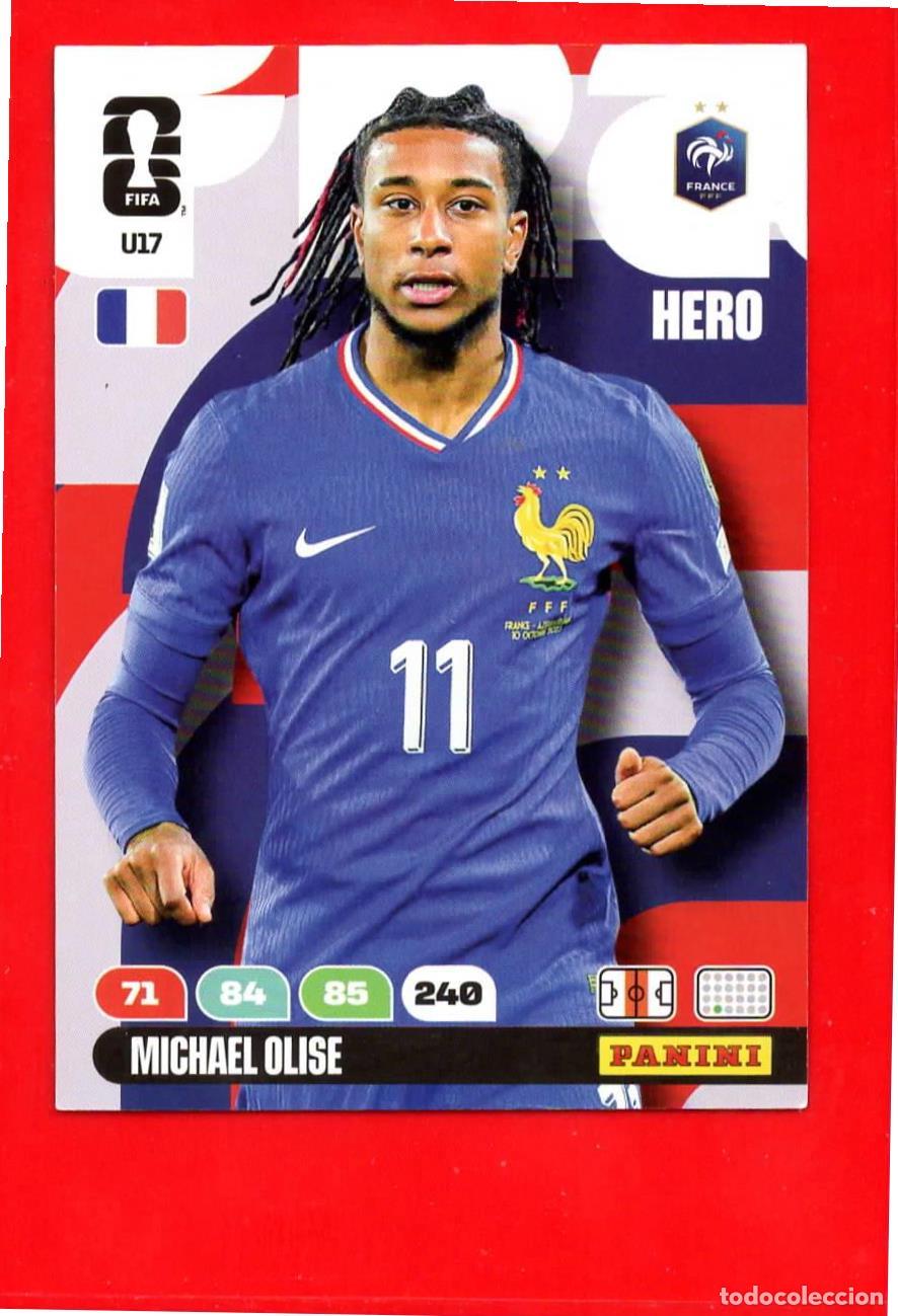 Fu&szlig;ball-Sticker: U17 Michael Olise - Francia - Update Set - World Cup Mundial 2026