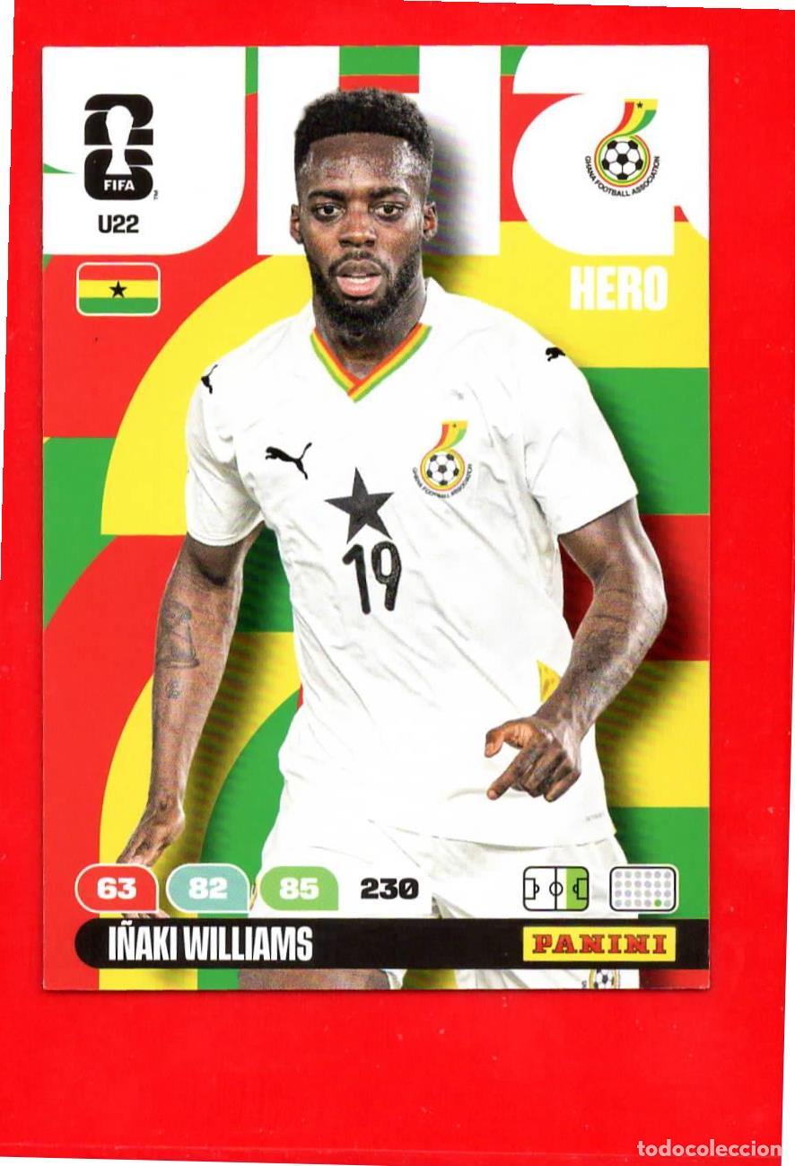 Fu&szlig;ball-Sticker: U22 I&ntilde;aki Williams - Ghana - Update Set - World Cup Mundial 2026