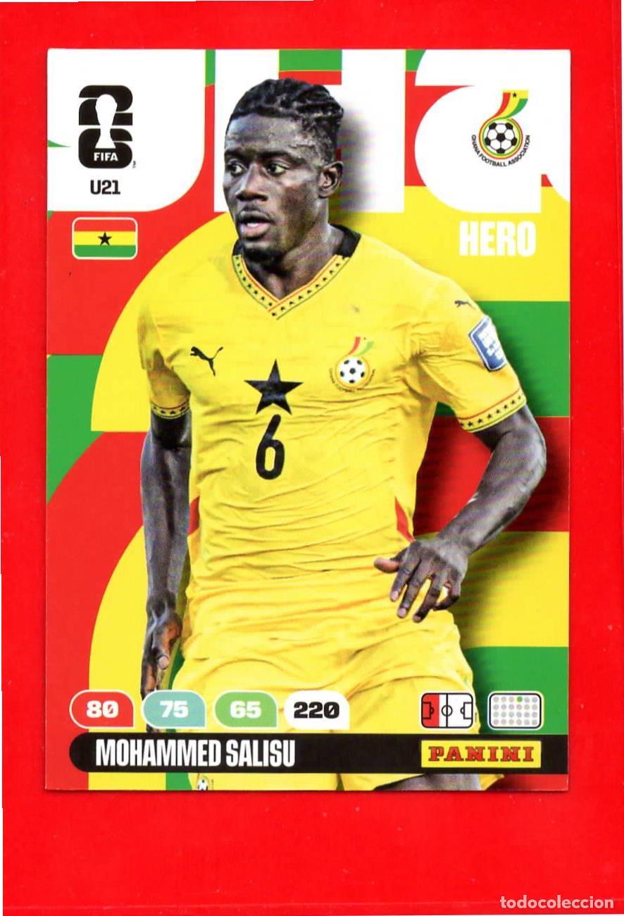 Football Stickers: U21 Mohammed Salisu - Ghana - Update Set - World Cup Mundial 2026