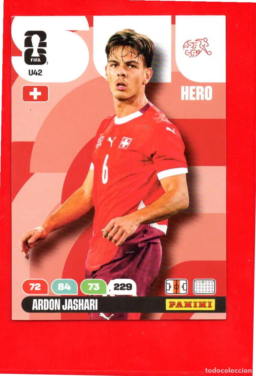Football Stickers: U42 Ardon Jashari - Suiza - Update Set - World Cup Mundial 2026