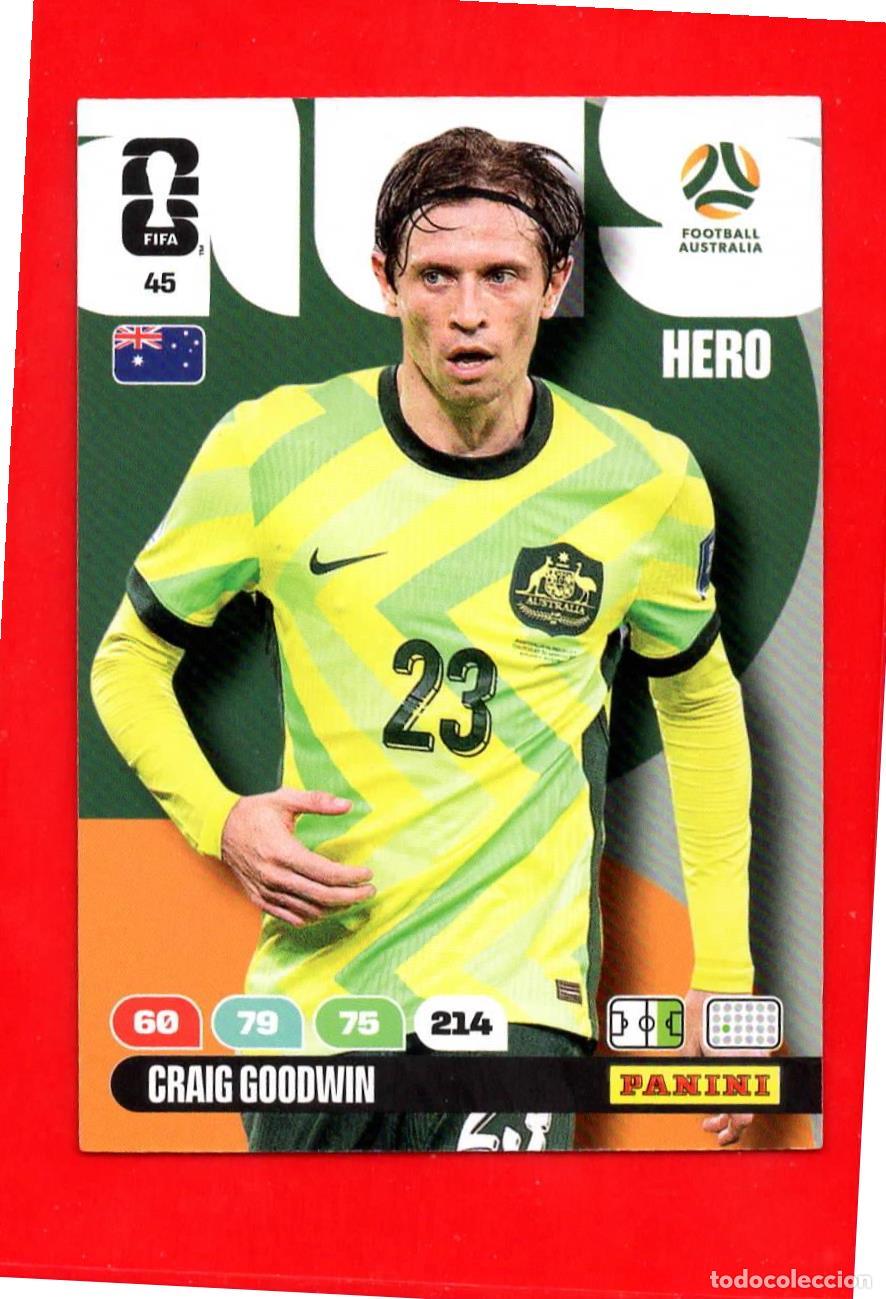 Football Stickers: 45 Craig Goodwin - Australia - World Cup Mundial 2026