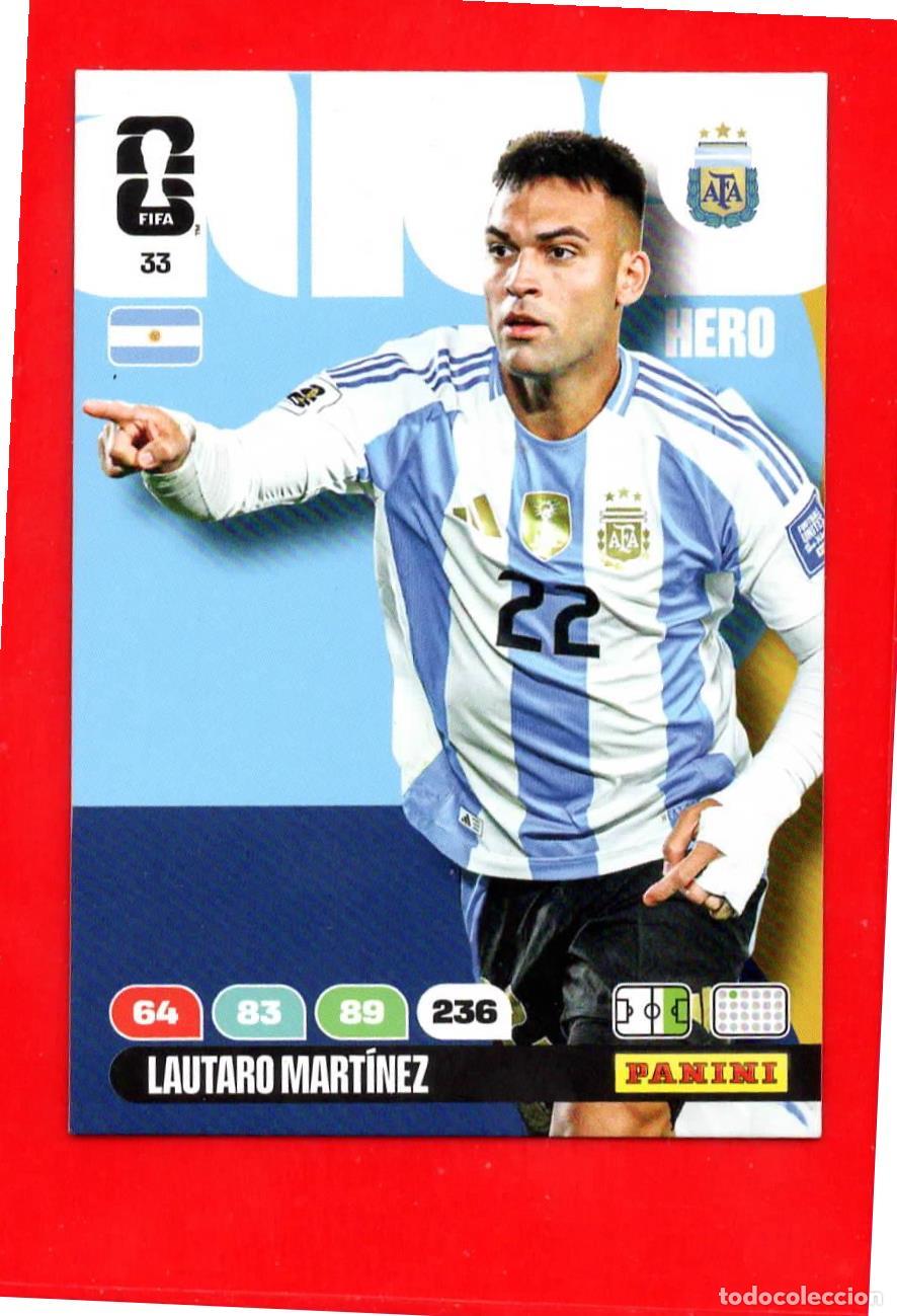 Cromos de Futebol: 33 Lautaro Mart&iacute;nez - Argentina - World Cup Mundial 2026