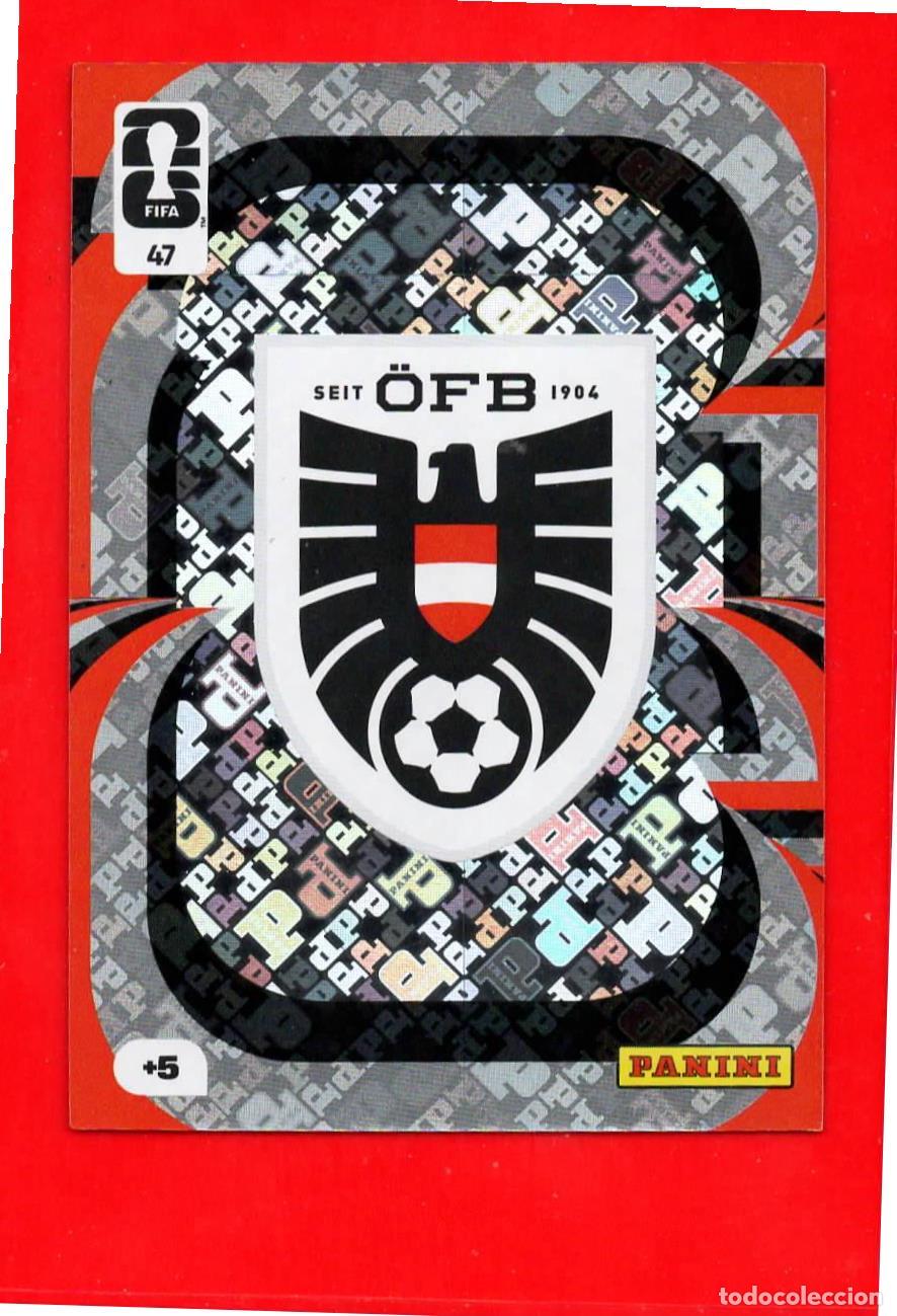 Cromos de Futebol: 47 Escudo - Austria - World Cup Mundial 2026