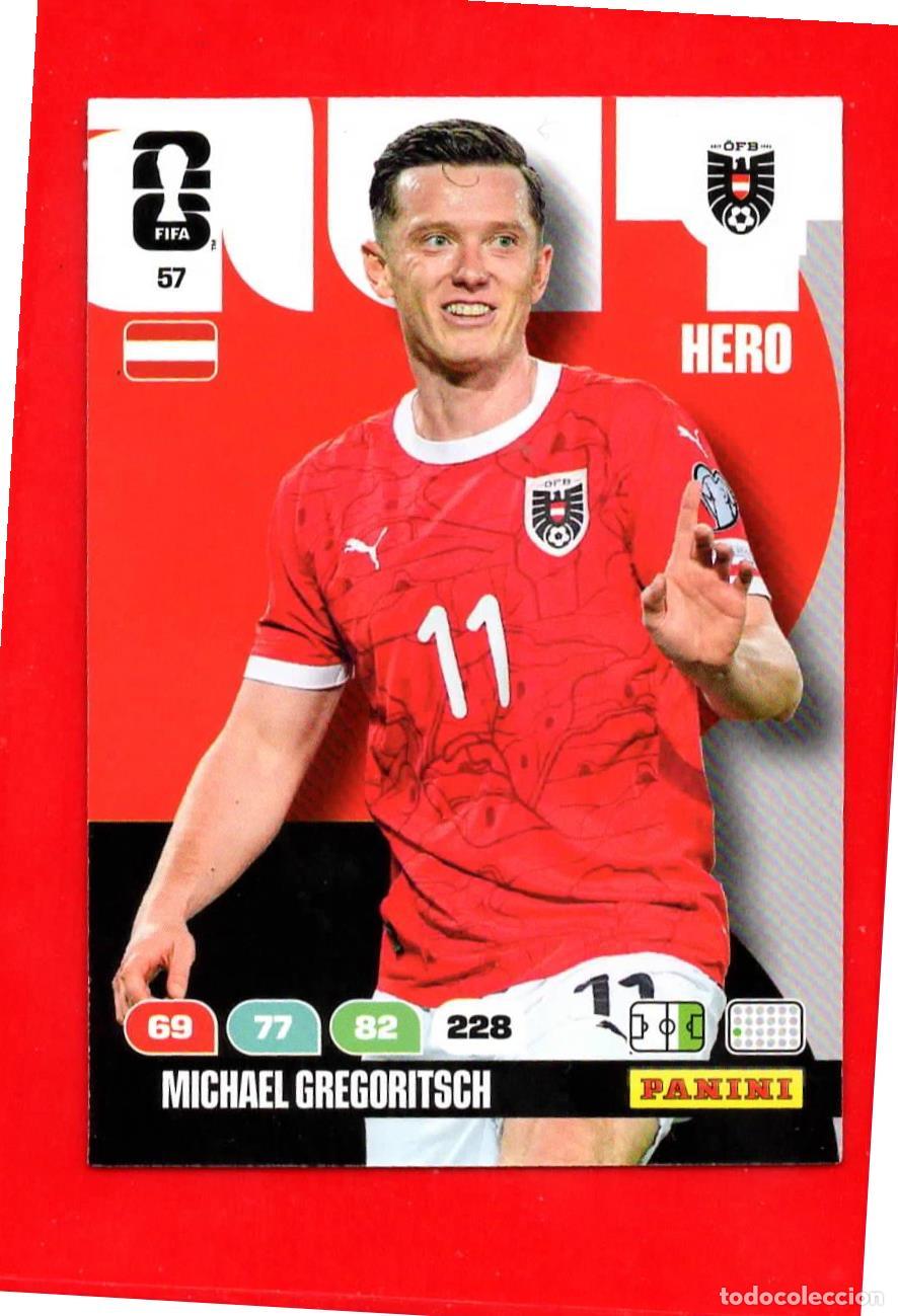 Cromos de Futebol: 57 Michael Gregoritsch - Austria - World Cup Mundial 2026